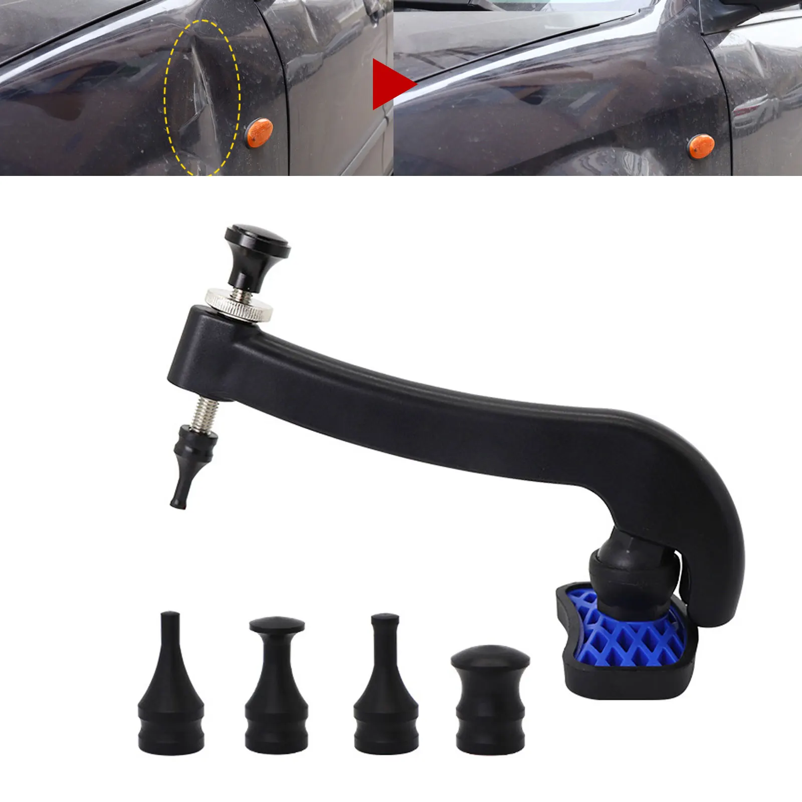 

1 Set Auto Car Body Dent Tool Tapping Pen Bump Restoration Sheet Metal Repair Leveling Pen, Non-marking Repair Tool Sheet Metal