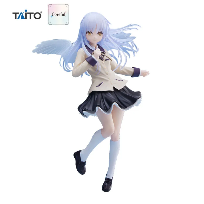 

[In Stock]Original TAITO Coreful Figure Angel Beats Tachibana Kanade 18cm PVC Action Anime Model Toys Collection DollGift