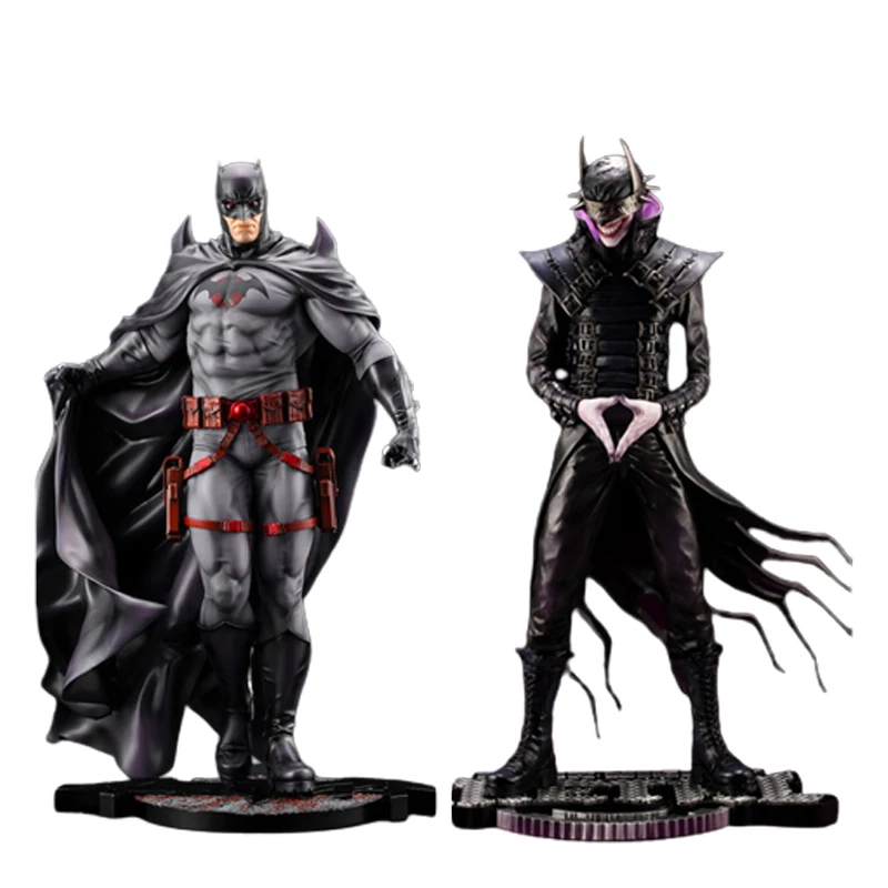 

Original Authentic Assembled Model In Stock ARTFX Batman The Batman Who Laughs The Dark Knight Anime Action Figures Model Toys