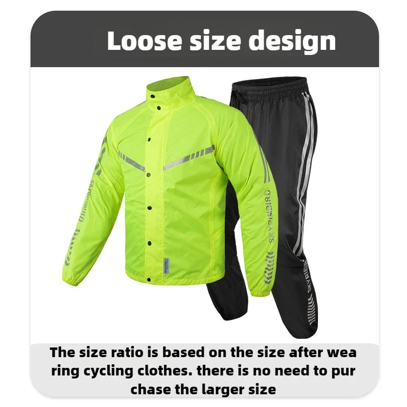 Водонепроницаемый мотоциклетный плащ легкая модель защита от дождя мотоцикл для