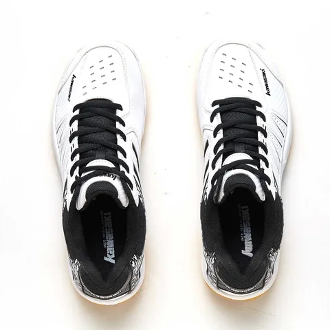 Бадминтонные туфли Kawasaki, дышащие нескользящие спортивные теннисные туфли для мужчин и женщин, детские кроссовки