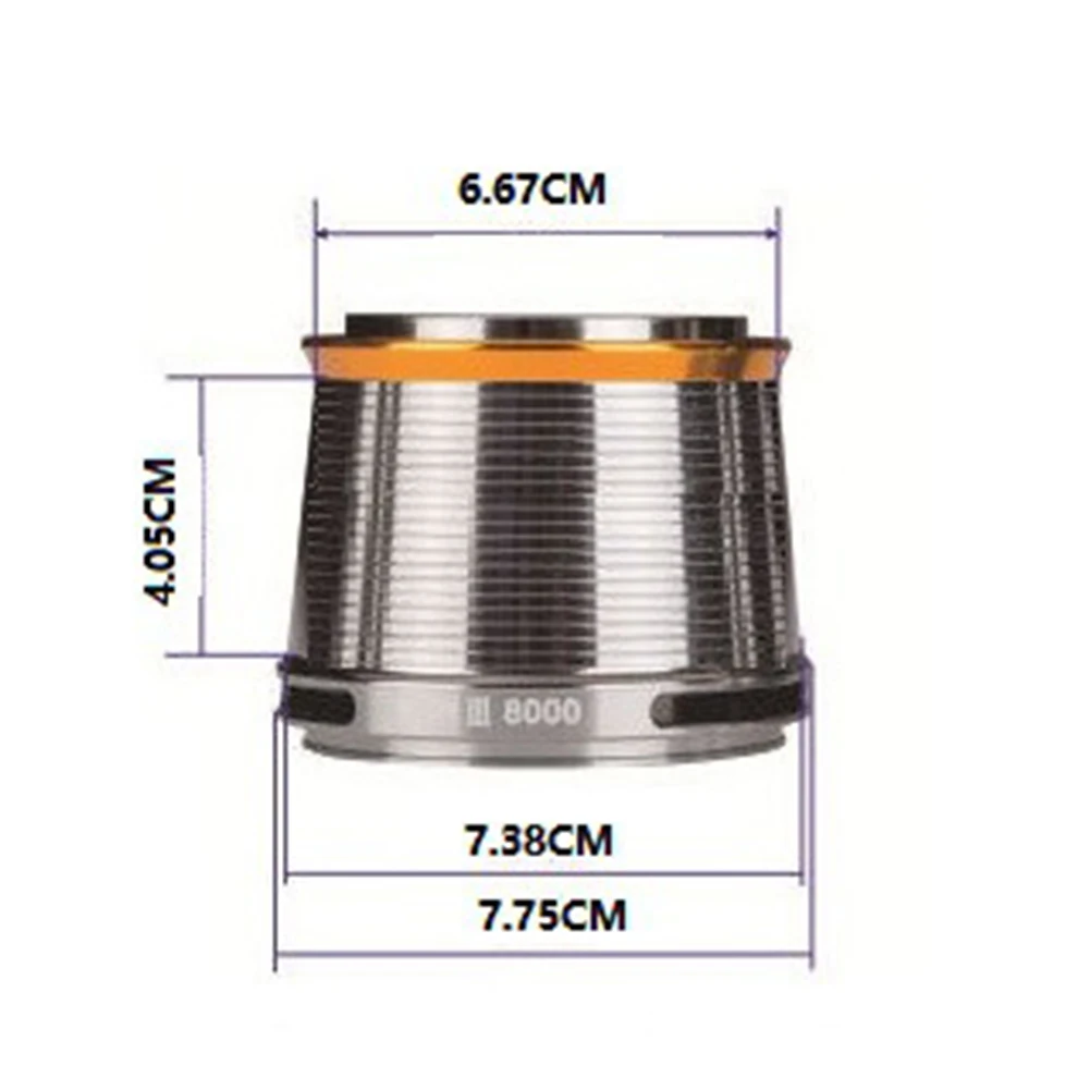 Совершенно новый для DAIWA LS8000-12000 KCN3 8000-14000 запасная проволока чашка спиннер