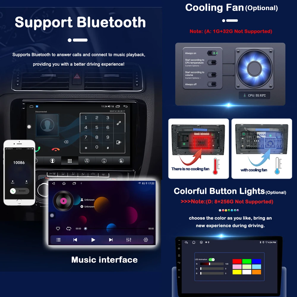 KJ-NAVI Автомагнитика для Kia Carens RP 3 III 2013-2018 Беспроводной автомобильный