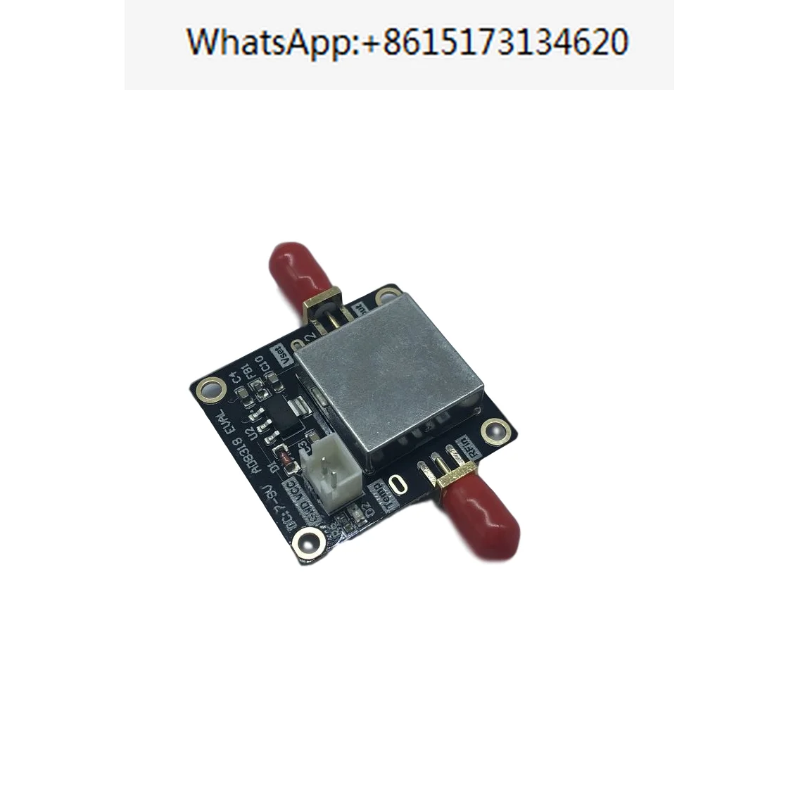 

AD8318 module power meter logarithmic detector 1M-8GHz 70dB dynamic ALC AGC control