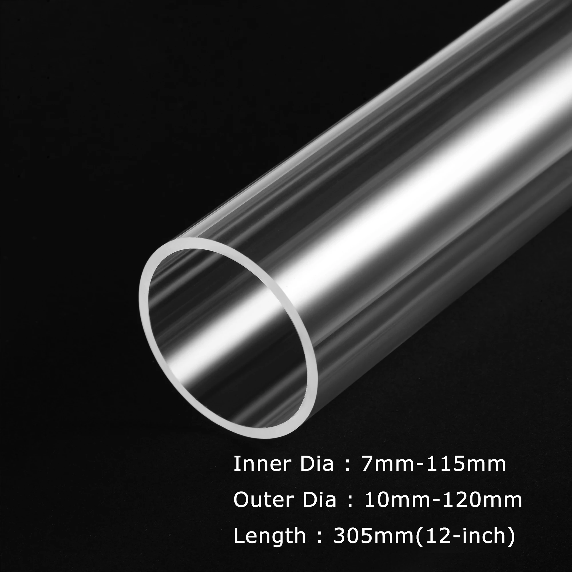 

Прозрачная акриловая труба PMMA 305 мм