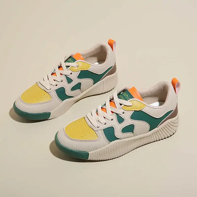 Женская весенняя обувь повседневные коньки для кроссовок женские ботинки размер