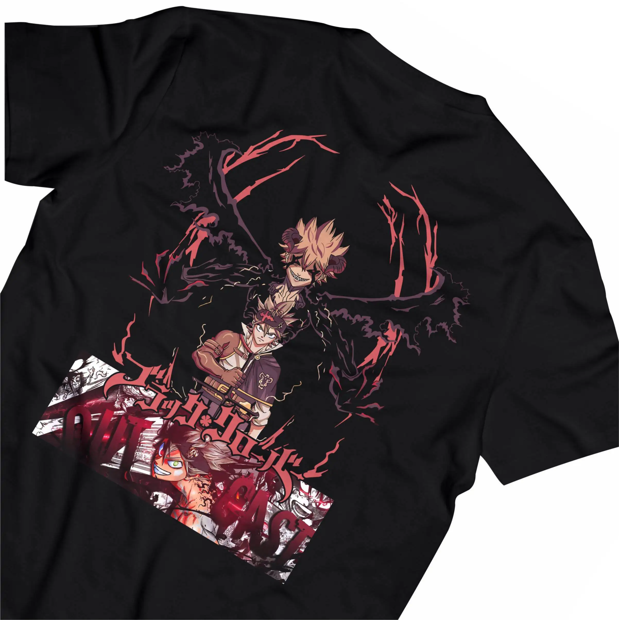 ЧЕРНАЯ КРЫШКА ASTA X LIEBE BC010 # Баaju Аниме Россия | Футболка аниме Kaos Уличная одежда