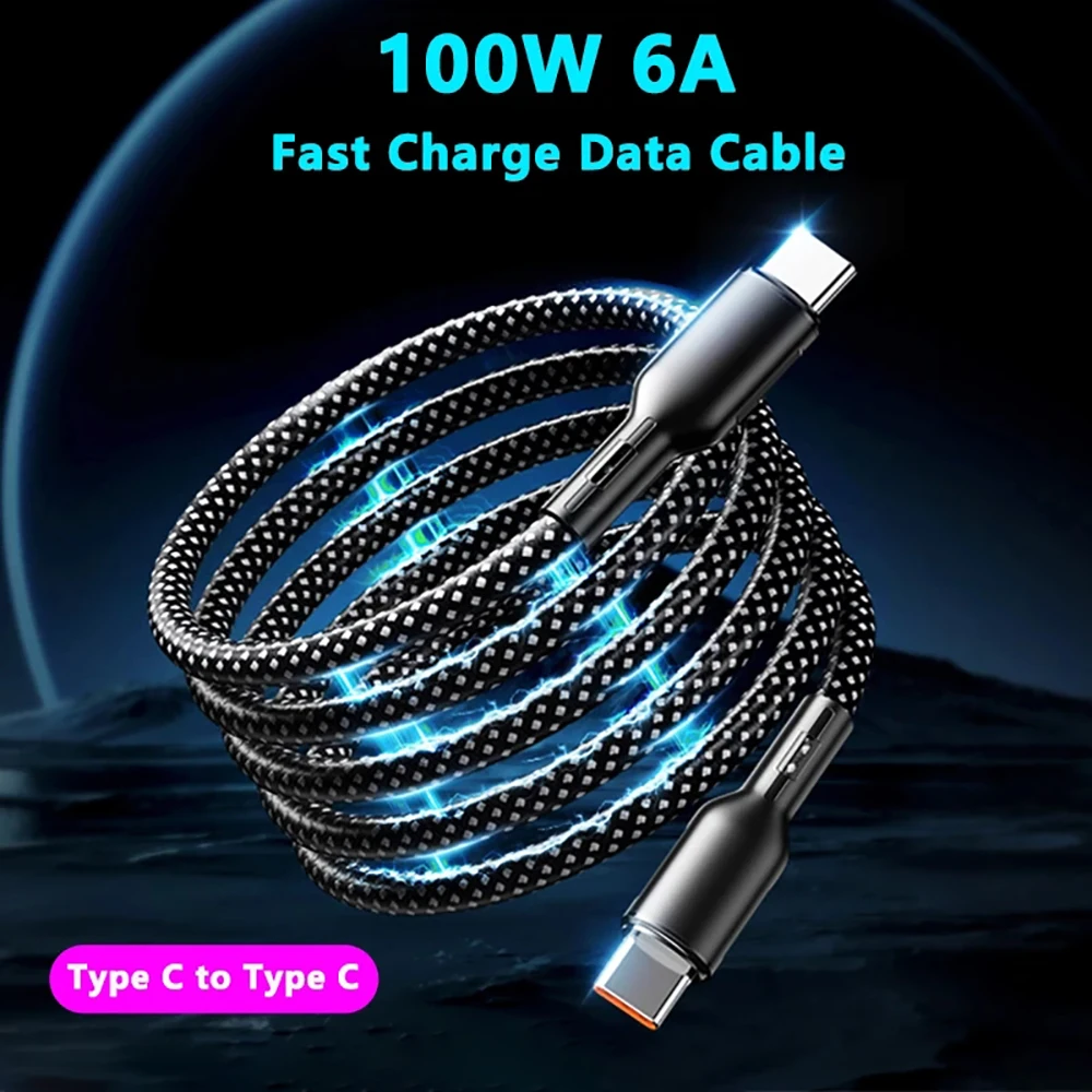 100 Вт 6A Магнитный адаптер Usb A/Usb C Тип