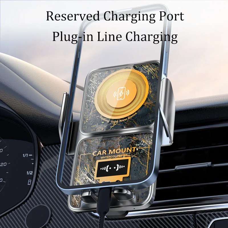 Аксессуары для Porsche Cayenne 2010-2015 автомобильный держатель телефона с инфракрасным