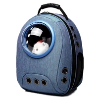 yokee backpack for dog carrier pet travel dog cat transport bag transparent capsule breathable hiking portable dog backpack
