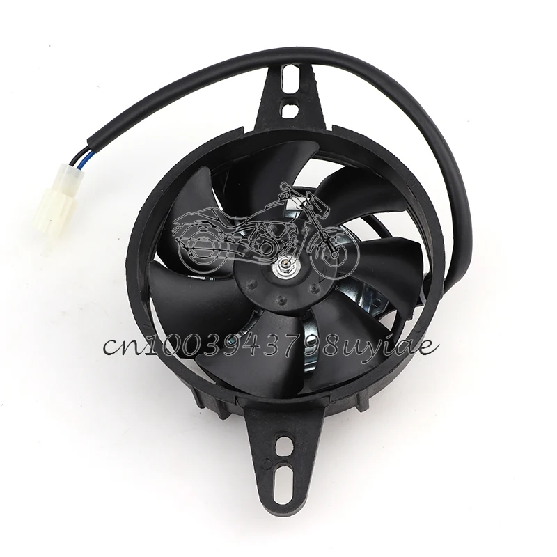 

12V Motorcycle Cooling fan Oil Cooler Electric Radiator Engine Fit for 150cc-250cc ATV Quad Go Kart Buggy Motocross
