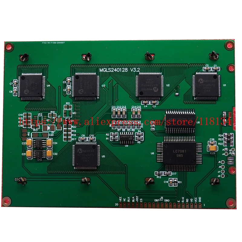Панель ЖК-дисплея MGLS240128 V2.1 MGLS240128 V3.1 MGLS240128 V3.2 240*128