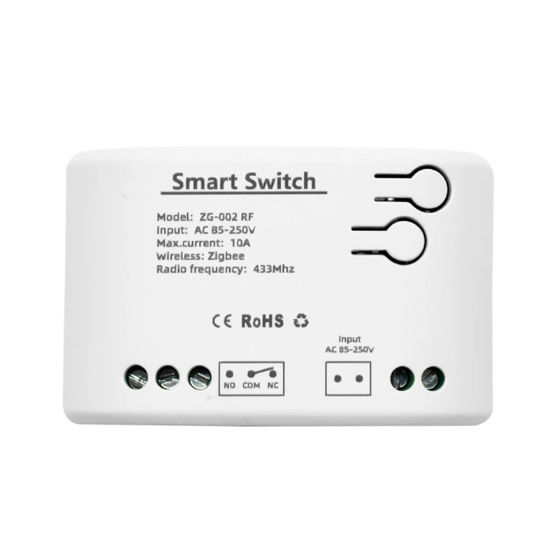 

Модуль реле Zigbee Tuya, 1 канал, 5 В переменного тока, 85-250 В, 433 МГц