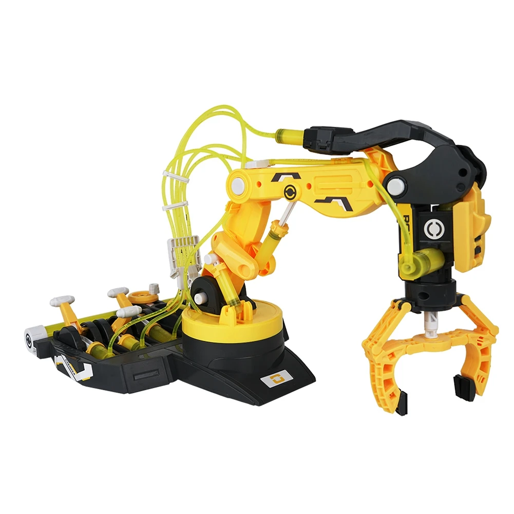 

Children's Toys DIY Assembled Hydraulic Mechanical Arm STEAM Science Experiment Engineering Boy Toy Set-A