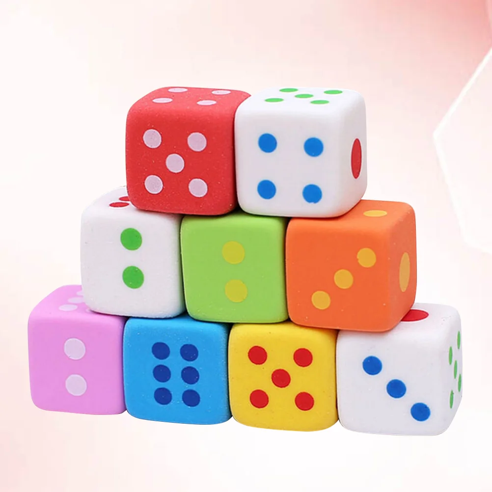 

Ластики, кости, Детские Мультяшные ластики, мини-стационарные кубики, новые игрушки