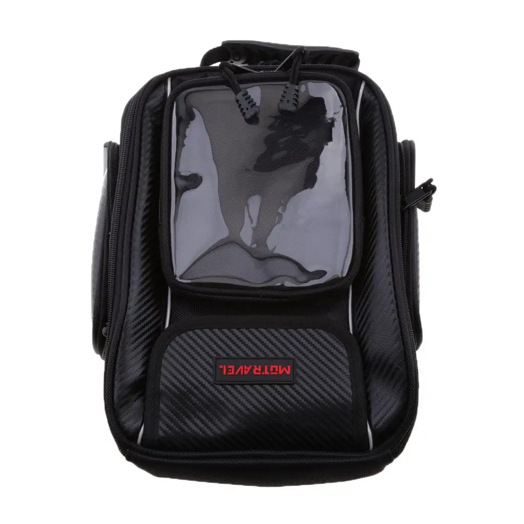 

Motorcycle with Strong Motorbike Bag for