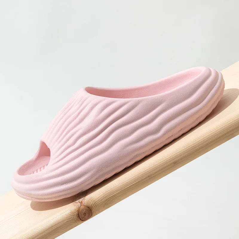 Шлепанцы женские на платформе и толстой подошве повседневные сандалии пляжные