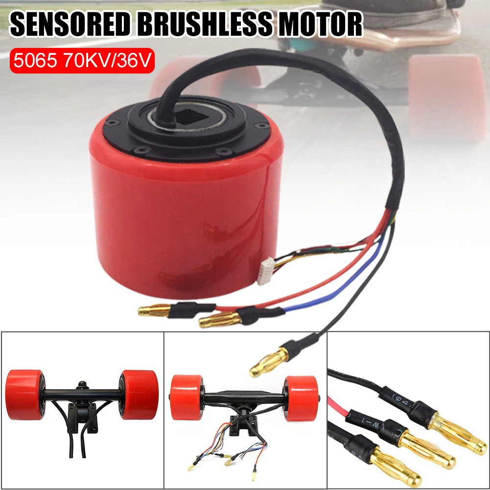 

36V 170KV Sensored Brushless Motor Outrunner 300W Motor Hall Sensor for Electric Skateboard Longboard DIY Scooter Parts