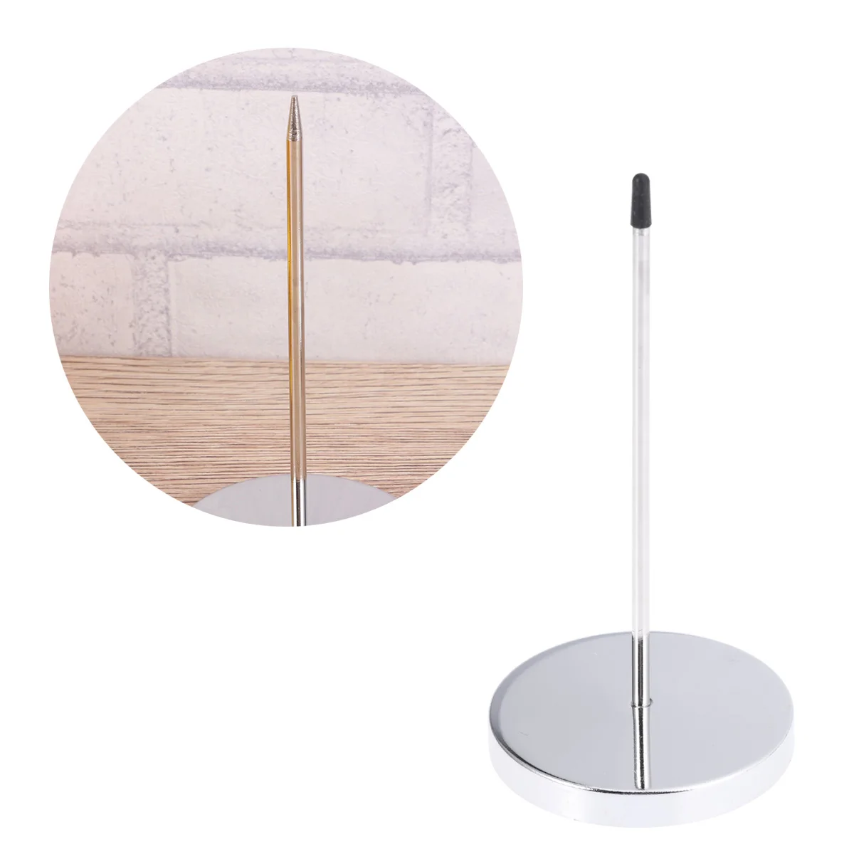 

3 шт., держатель вилки для купюр, бумажный стержень, прямой держатель для бумаги, металлический держатель для чеков, шпиндель, шпиндель для офиса, ресторана (