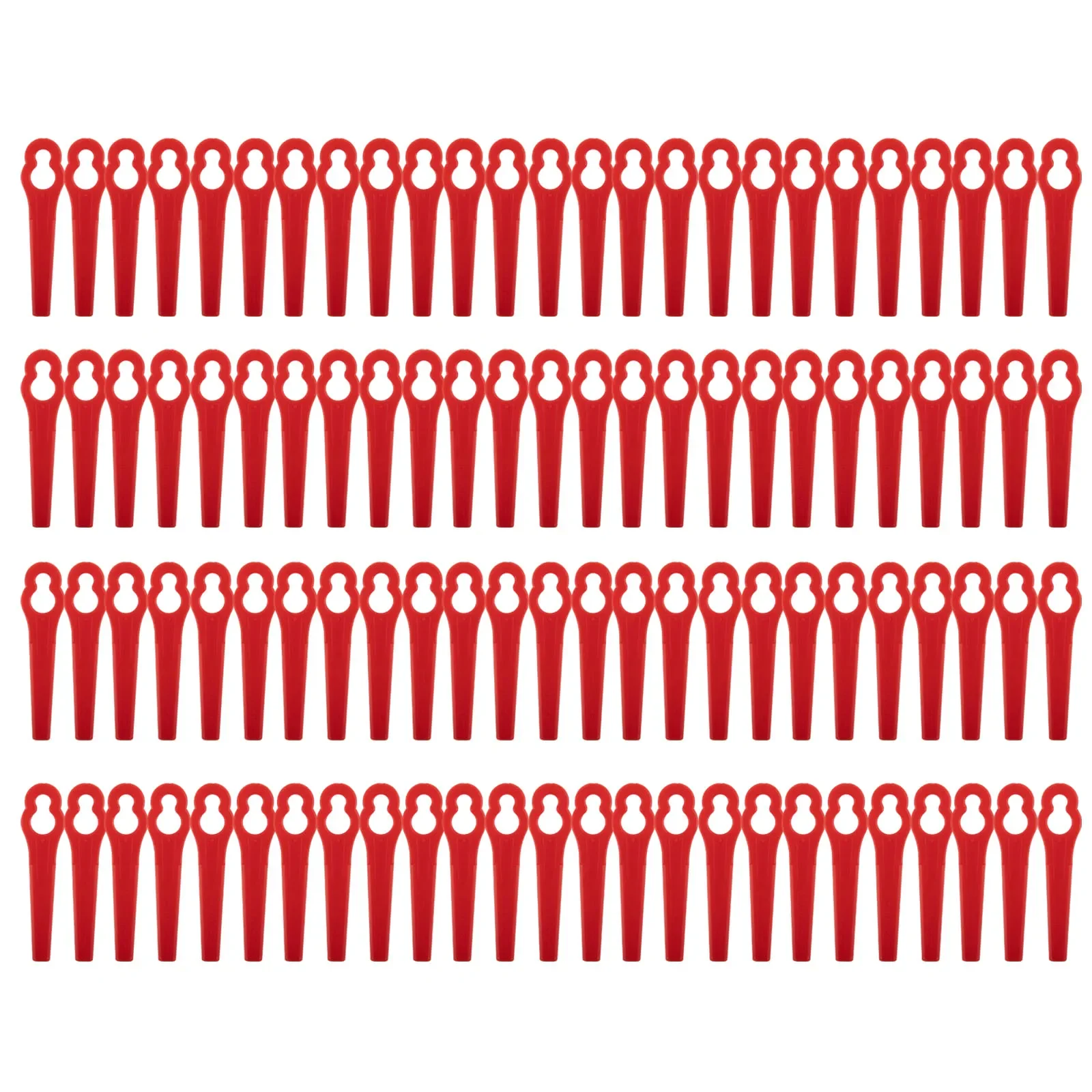 100 шт. сменные Пластиковые лезвия для триммера Florabest LIDL FRTA 20