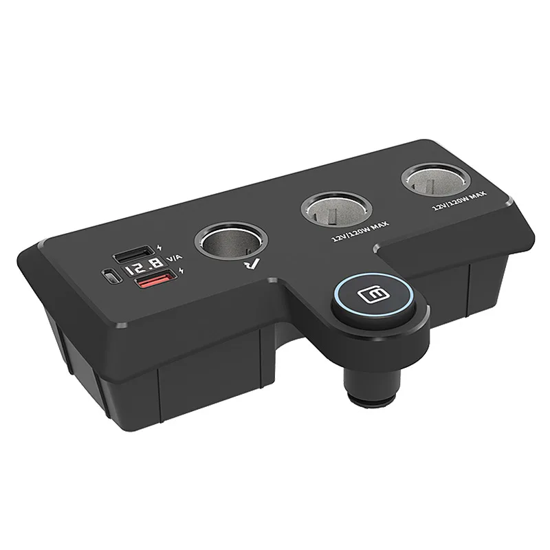 

USB-Разветвитель Прикуривателя, быстрая зарядка, адаптер питания для мобильного телефона, автомобильные аксессуары для интерьера Volkswagen VW Polo 2011-2018