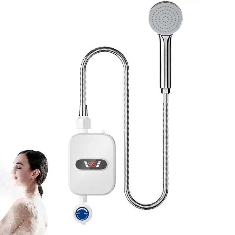 

Electric Water Heater For Shower 3.5kW Hot Water Heater With Digital Display 110V Hot Water Heater Tankless Waterproof