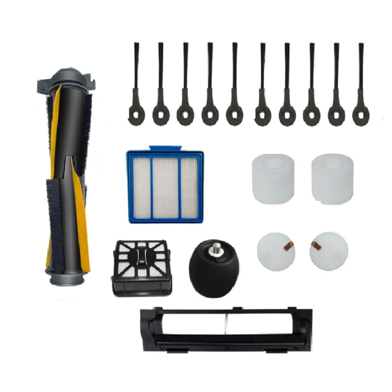 

For Shark IQ RV1001AE RV101 Robot Vacuum Parts Main Side Brush Hepa Filter Mop Rag Cotton Filter Side Brush