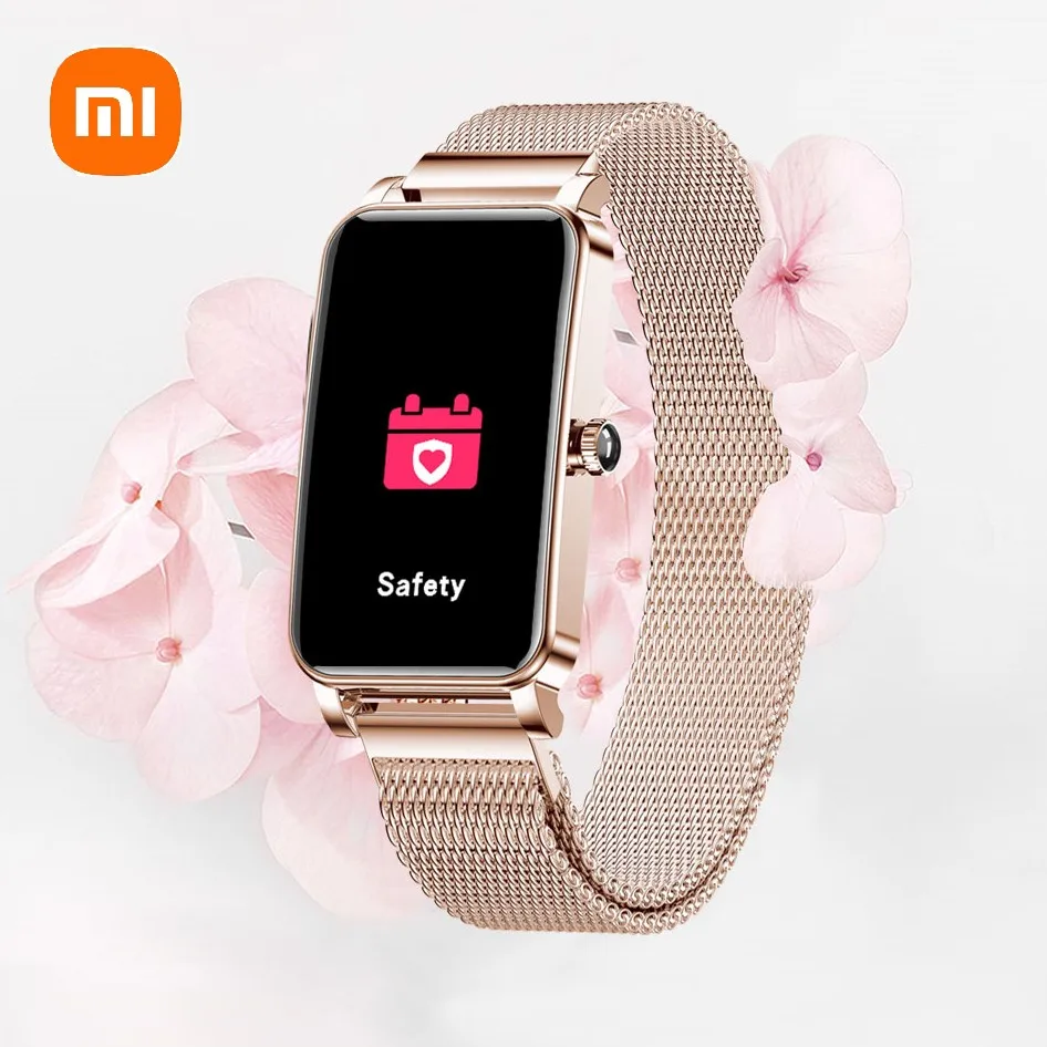 

Xiaomi Smart Watch Women Full Touch Bracelet Fitness Tracker Heart Rate Monitoring Watch Blood Pressure Ladies Smartwatch