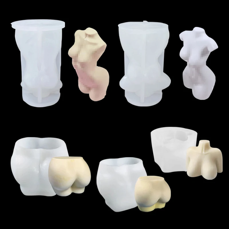 

Большая силиконовая форма для свечей, художественная форма для человеческого тела, форма для свечей, формы для изготовления свечей, аксессу...