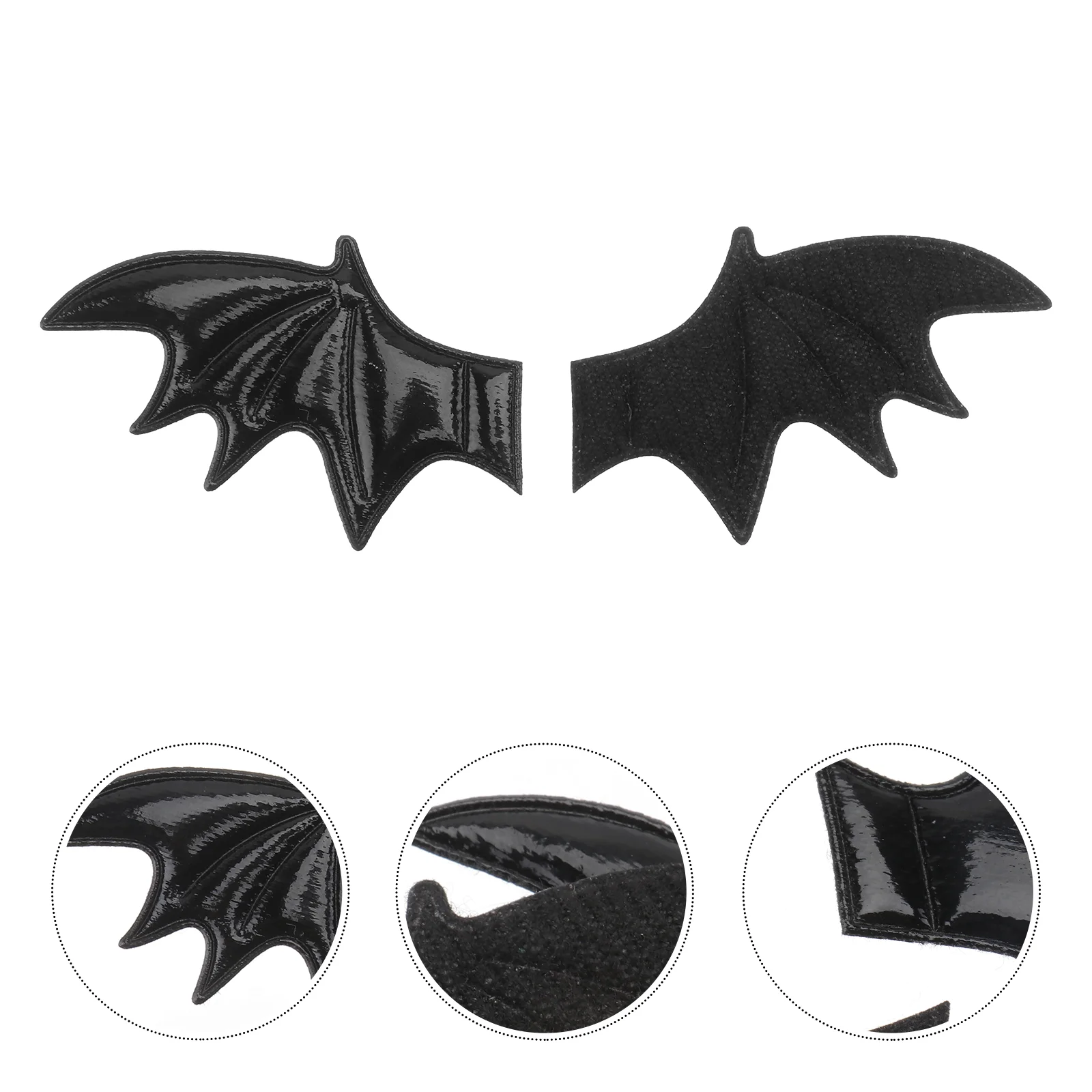

Bat Diy Accessories Hairclothes Wingpatches Kidsaccessory Ornament Supplies Embellishment Hairband Appliques Decor Decoration