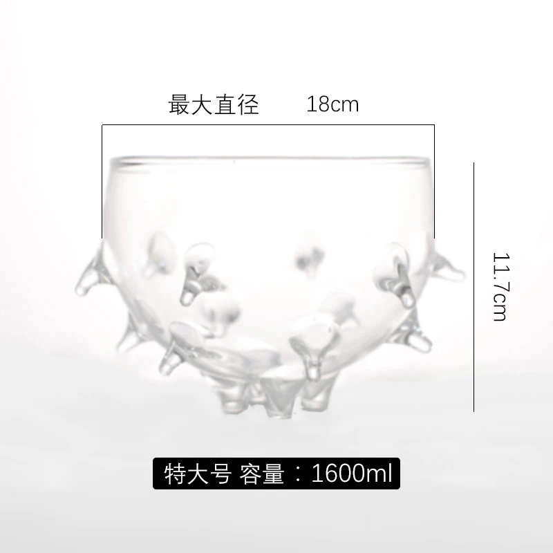 

Стеклянная чаша для десертов