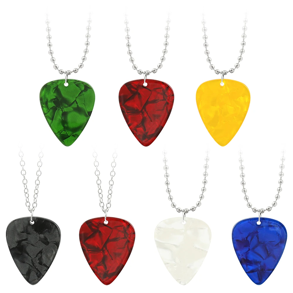 

TV Drama Necklaces for Men Eddie Munson Guitar Pick Pendant Hellfire Club Necklace Jewelry Accessories Gift For Friends