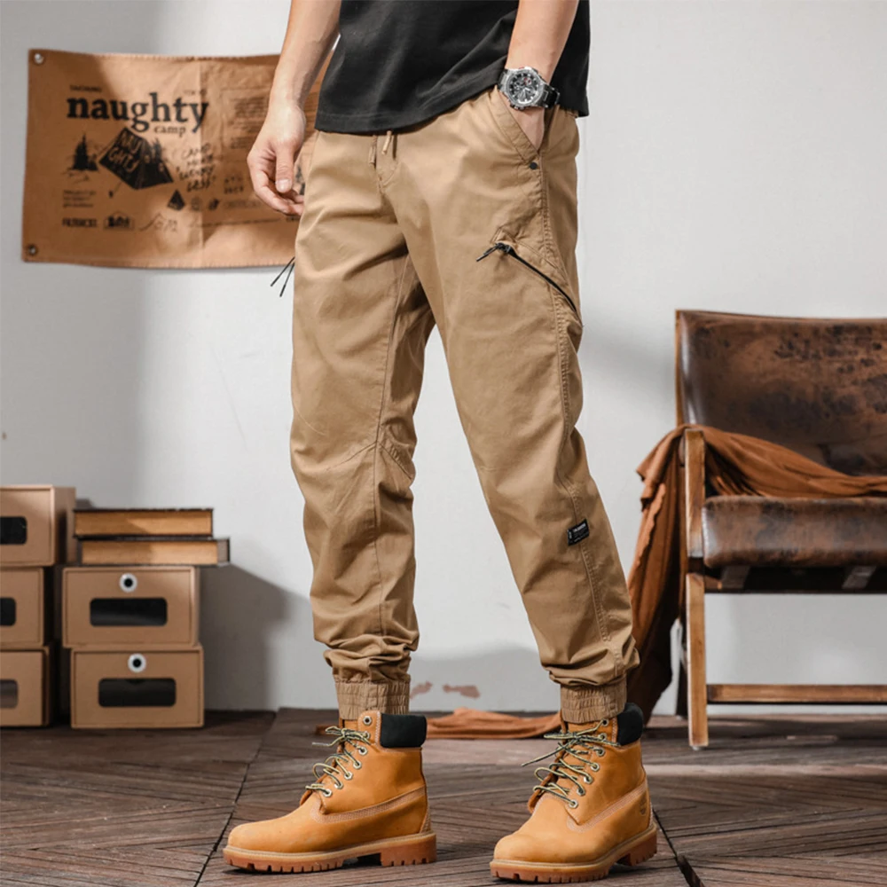 Overalls Trend Long Overalls Fashion Casual Breathable Versatile Handsome Men's Trousers Sports Pants Casual Pants