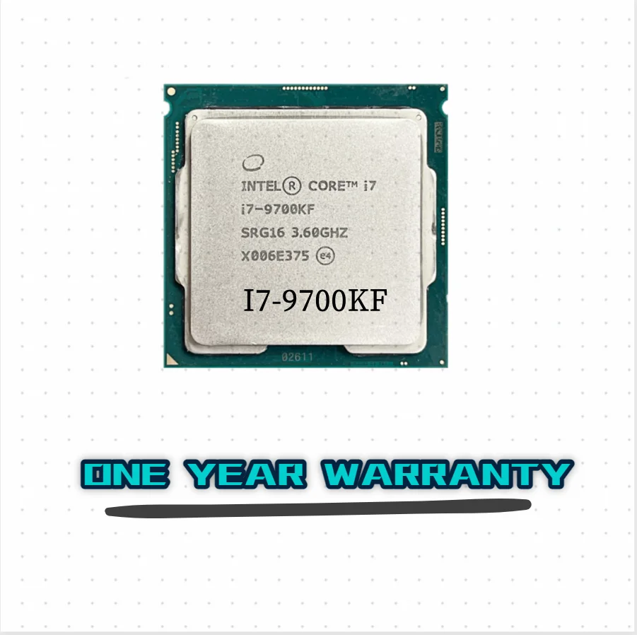 

Core i7-9700KF i7 9700KF 3,6 ГГц Восьмиядерный восьмипоточный ЦПУ Процессор 12M 95 Вт для настольного ПК LGA 1151