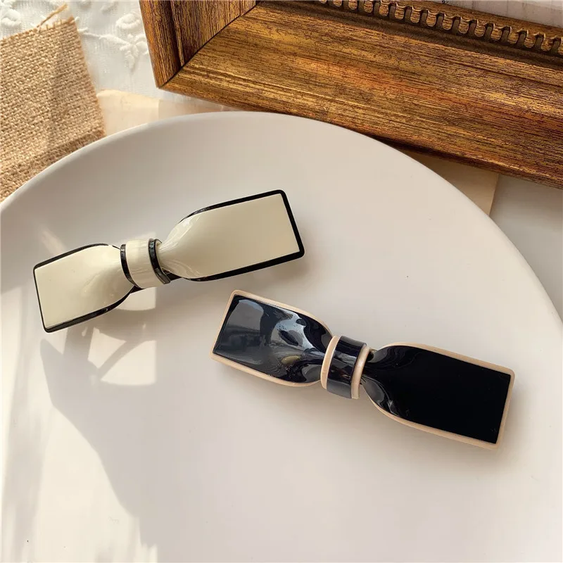 Элегантные аксессуары для головы ручной работы с бантом женские офисные заколки