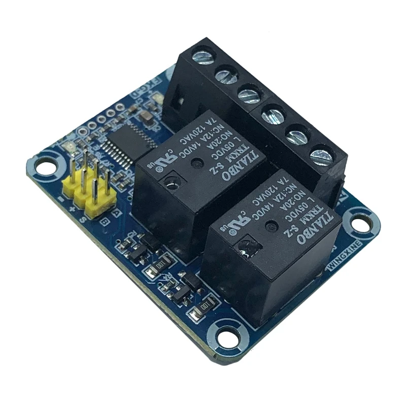 

FKG-D Controller Dual-Channel Relay Electronic Switch Model Airplane Remote Control Single-Pole Double-Throw Controller