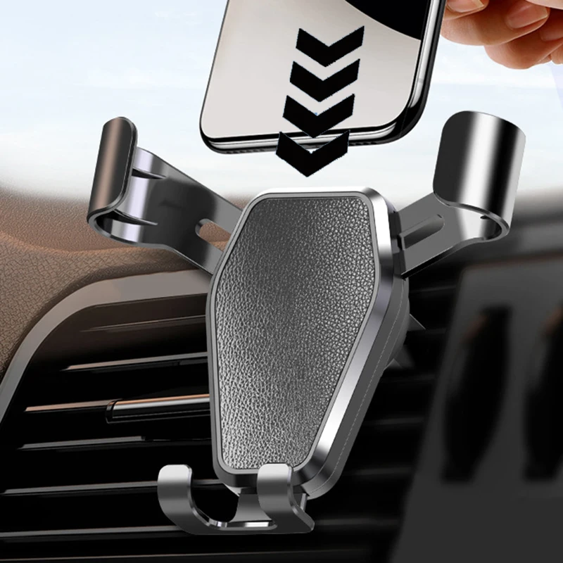 

Phone Holder in Car Universal Gravity Mount Car Cell phone Stand Support for iPhone 13 11 12 Xiaomi Samsung Car Phone Holder