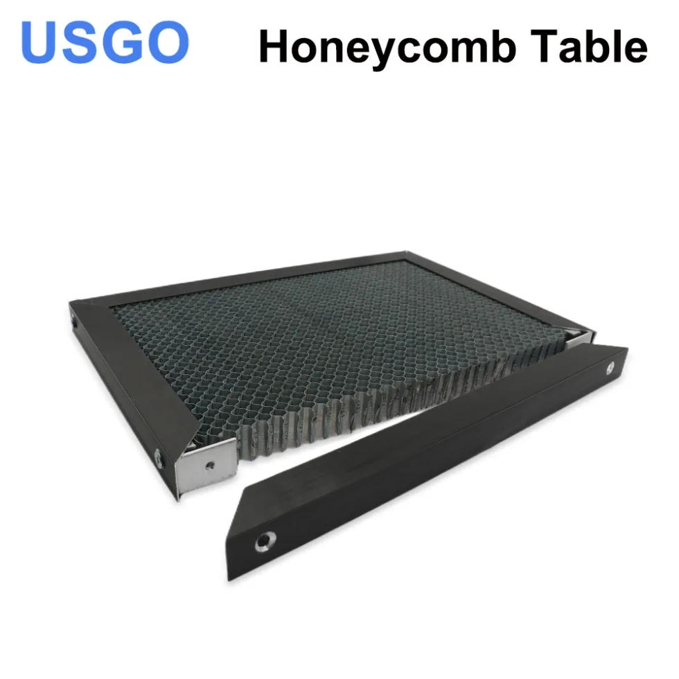 Рабочий стол с Сотами USGO 250x350 300x200x30 0 мм, размер платформы, лазерные детали для CO2 машина для лазерной гравировки и резки