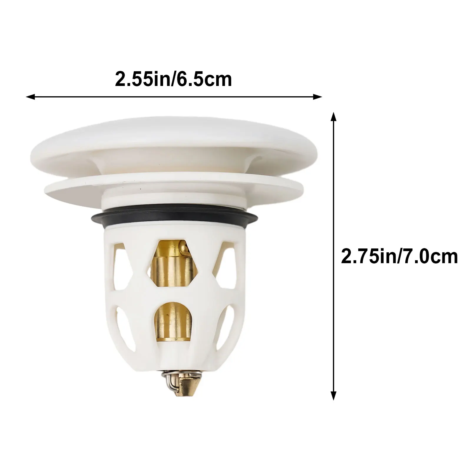 1 шт. керамическая сливная пробка всплывающий сливной фильтр для раковины клапан