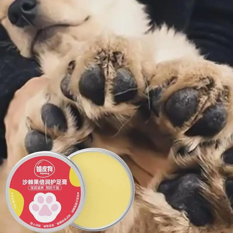 

Dog Paw Balm Soothing Balm Non Greasy Moisturizer Natural Paw Butter With Sea Buckthorn For Cracked And Chapped Paws Relief