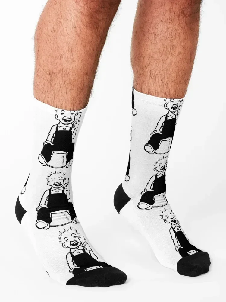 Носки Oor Wullie Selfie прозрачные Аргентина забавные подарки мужские носки женские