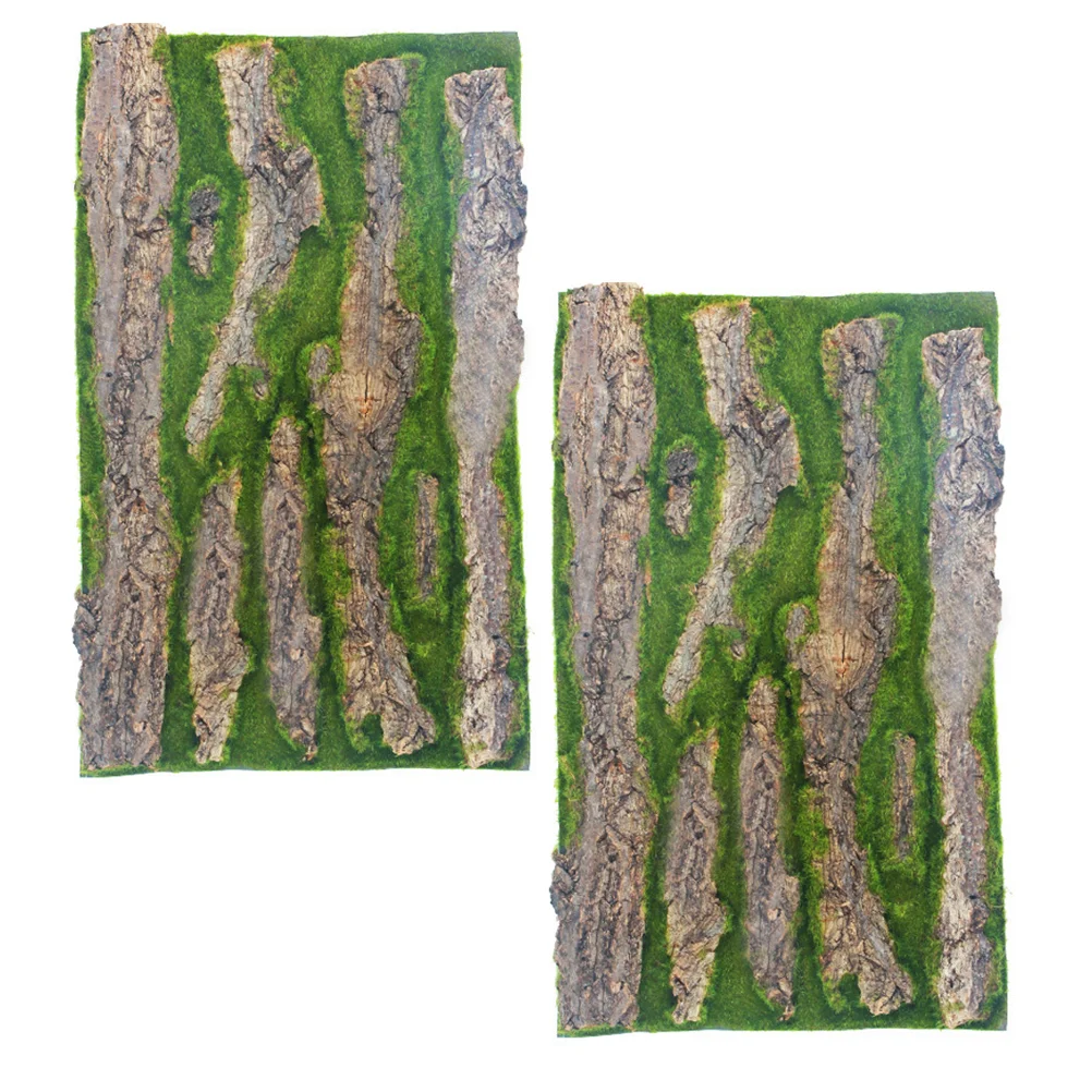 

Background Reptile Cork Tank Terrarium Bark Backdrop Aquarium Board Decor Tile Habitat Wall 3D Snake Reptiles Decoration Bearded