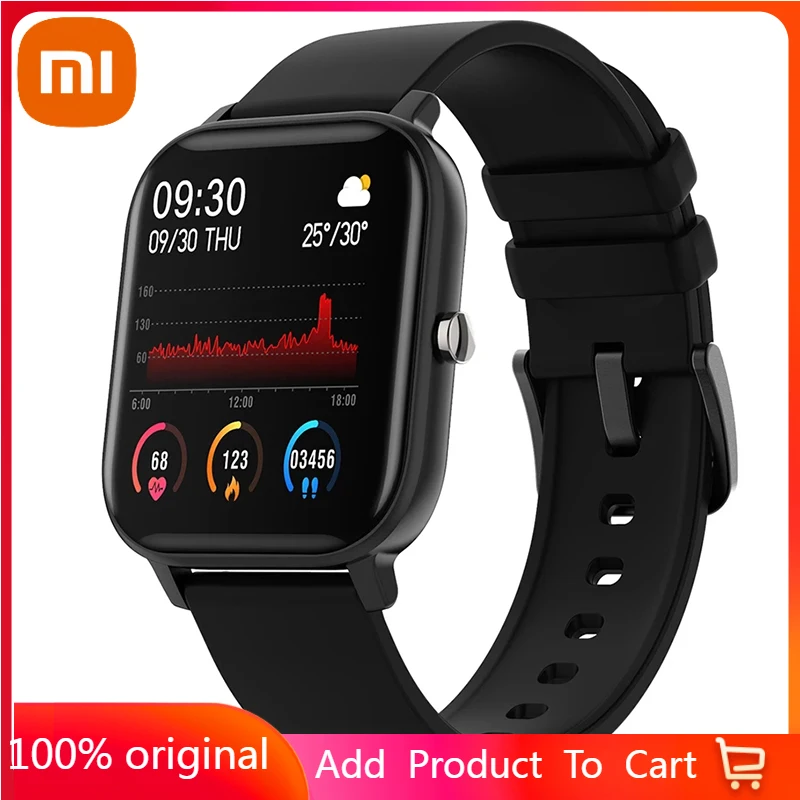 

Смарт-часы Xiaomi с Bluetooth, фитнес-трекером и Пульсометром