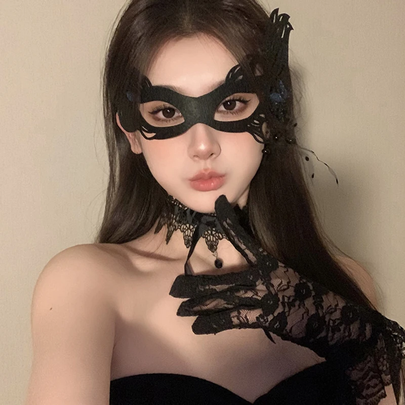 Женская карнавальная маска полая сексуальная кружевная маскарадная принцессы