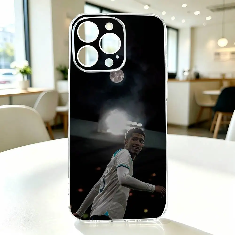 Чехол для телефона Football J-Jude B-Bellingham для iPhone 17 16 15 14 13 12 11 Mini Pro Max Plus, прозрачный (art.: 3920daeaa2a68) - 3920daeaa2a68