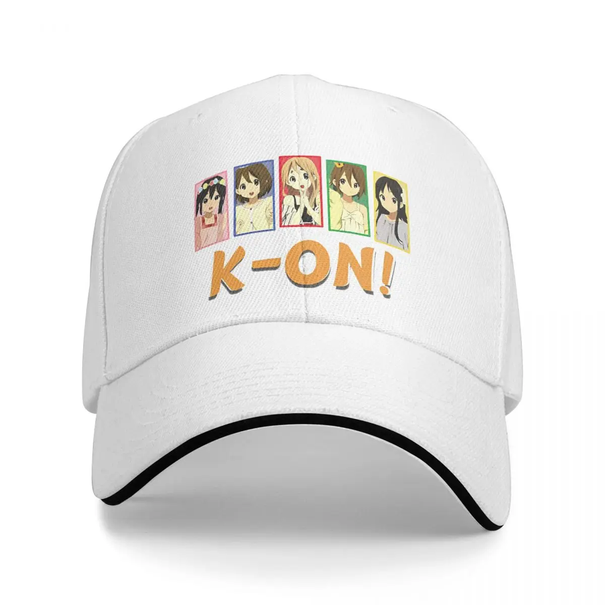 K ON аниме бейсболки хип-хоп сэндвич комикс Кепка унисекс Регулируемая шапка для
