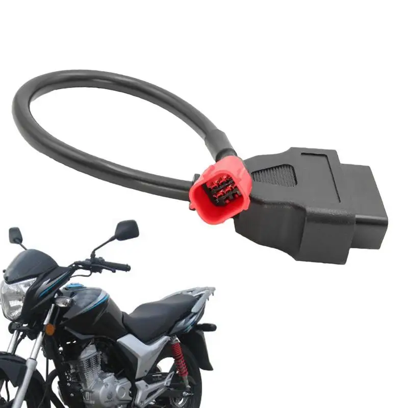 

16pin To 6 Pin Connector For Hondas Motorcycle Country For Locomotive Auto Diagnostic Scanner Adapter Cable For Motorbike