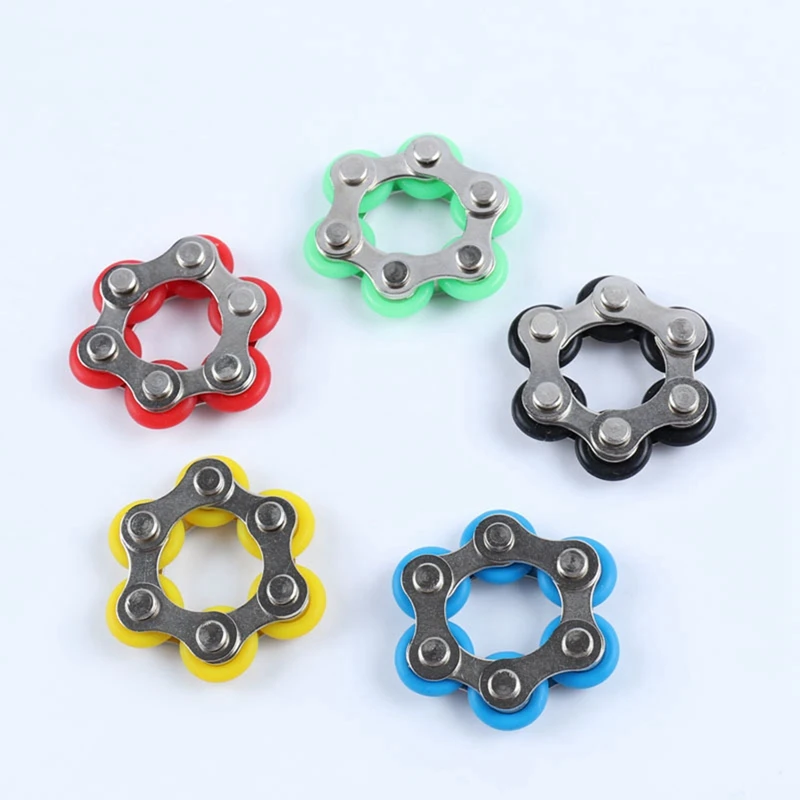 

Fingertip Gyro Relieve Pressure And Decompression Chain Vent Toy
