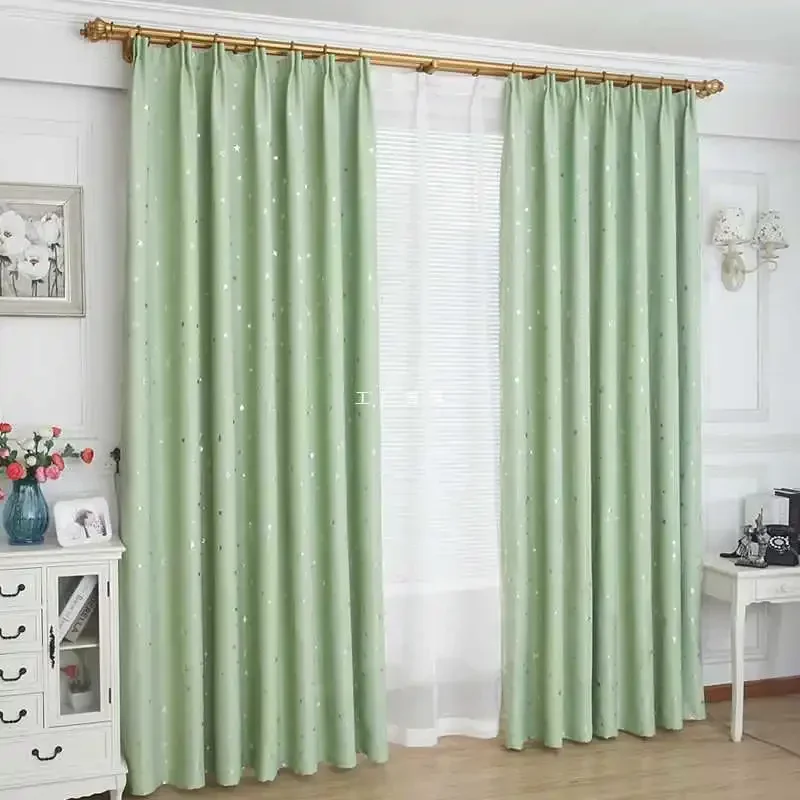 

20622-XZ- Foral Blackout Curtains for Bedroom Living Room Luxury Hall Window Blackout Curtain for Kitchen