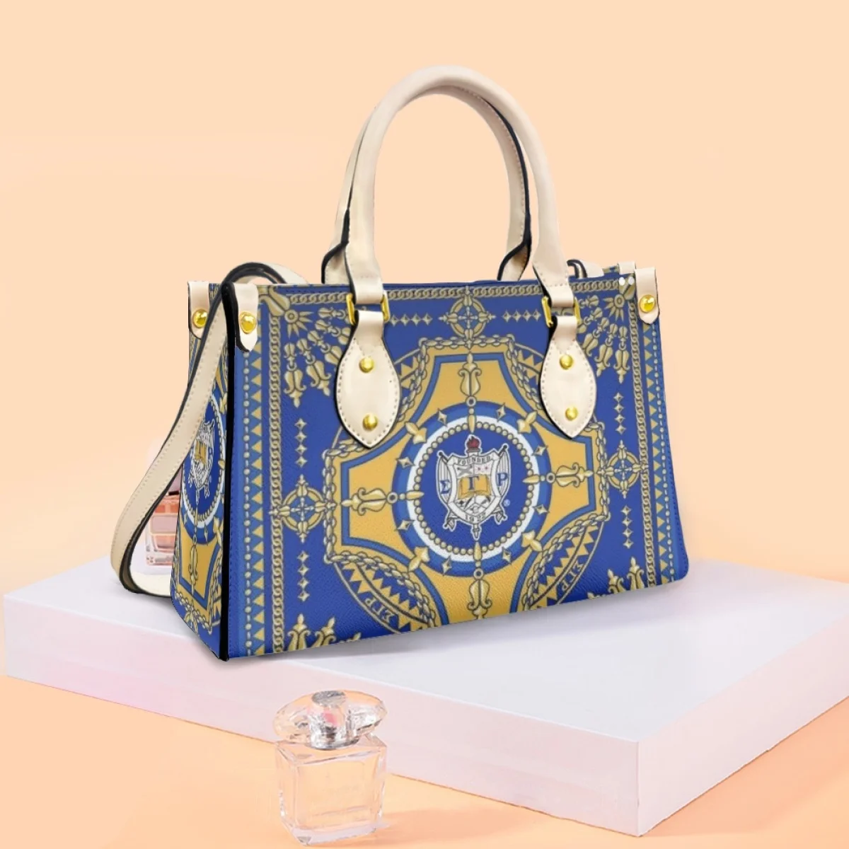 Hand Sign Sigma Gamma Rho Design 3D Handbags Women Female Casual Totes Luxury Brand Designer Ladies Cross Body Bags Bolsa Femme